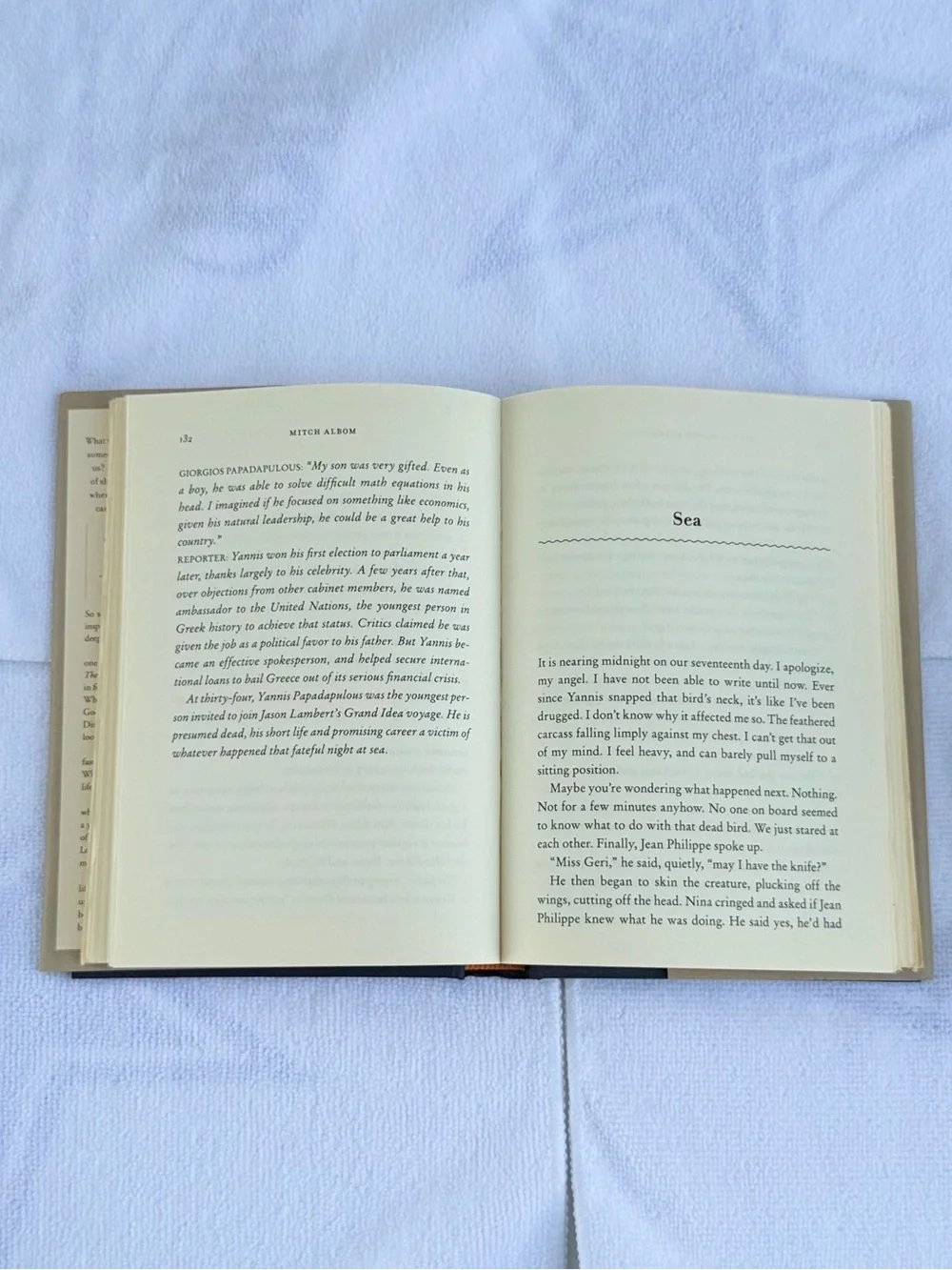 Stranger in the Lifeboat by Mitch Albom (2021, Hardcover)